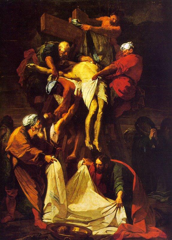 Jean-Baptiste Jouvenet The Descent from the Cross oil painting picture